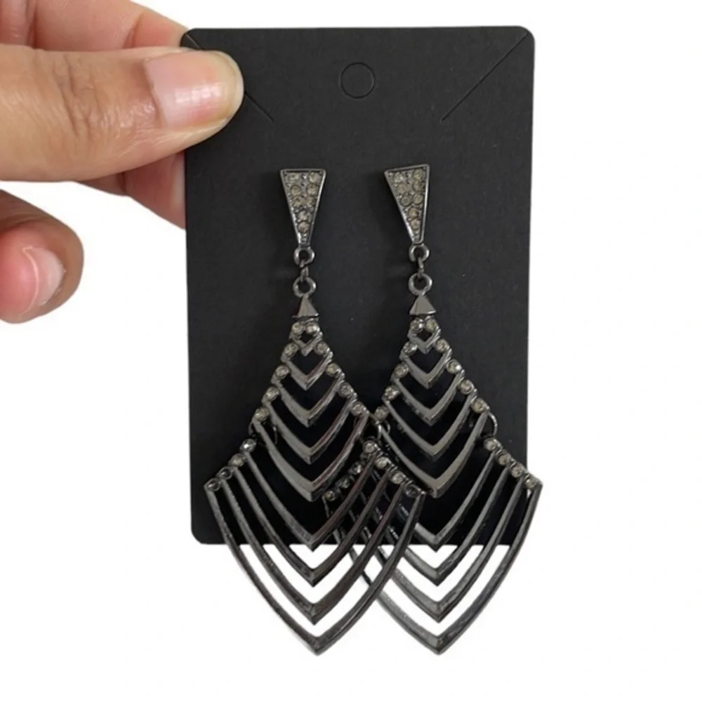 Geometric Dangle Earrings